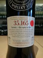 SMWS 35.165 Variety - The spice of life