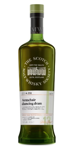 SMWS 4.251 Armchair dancing dram 13 Years Old