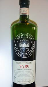 SMWS 76.89 Whisper of decadence