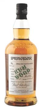 Springbank 16 Years Old Rum Wood Expression